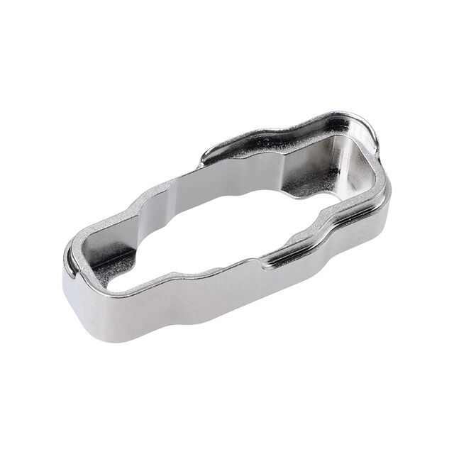 2 POS. PANEL MOUNT METAL BACKSHE