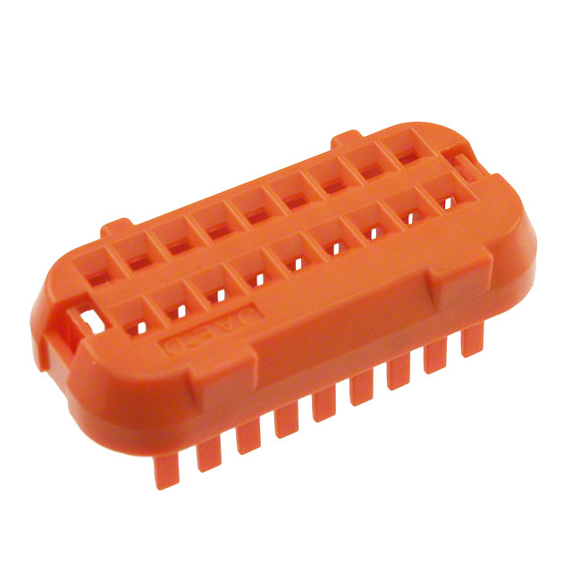 CONN FRONT CAP 18POS SOCKET HSNG