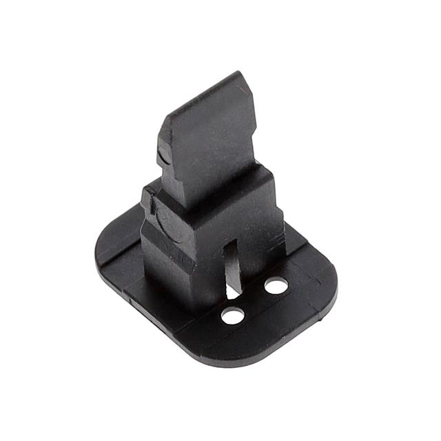 WEDGE LOCK, 4P, PLG, BLK, STD, D