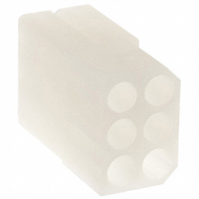 CONN RCPT HSG 6POS 5.03MM