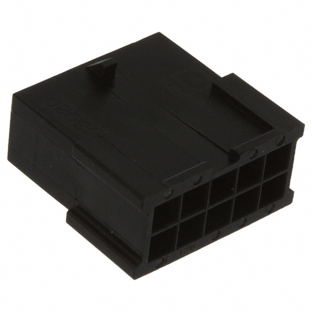 CONN PLUG HSG 10POS 3.00MM