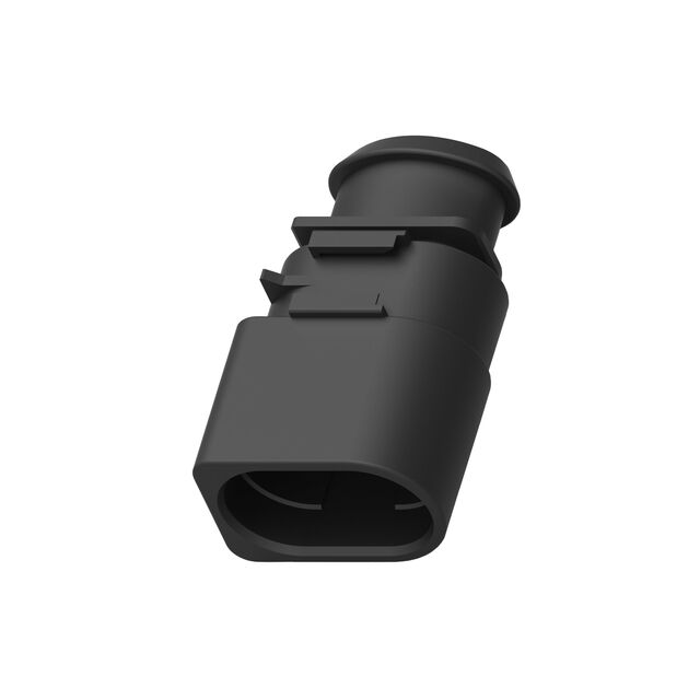 CONN PLUG HSG 2POS 9.50MM