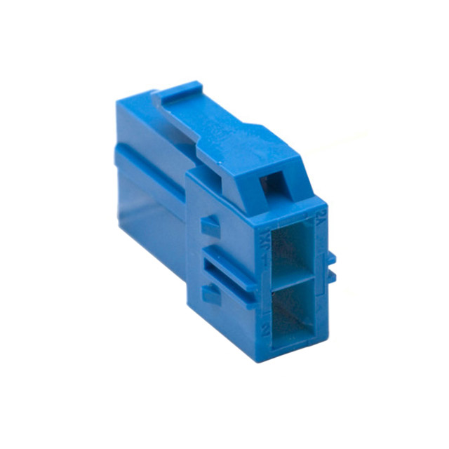 CONN RCPT HSG 2POS BLUE