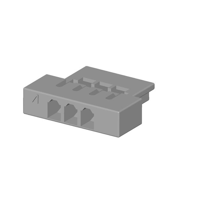 3 POS, 1.25 MM PITCH WTB HOUSING