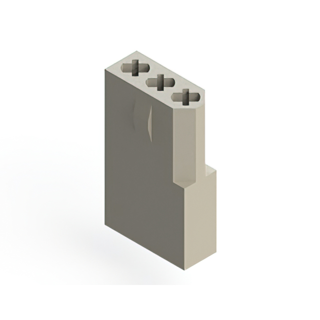 CONN PLUG HSG 3POS 3.96MM