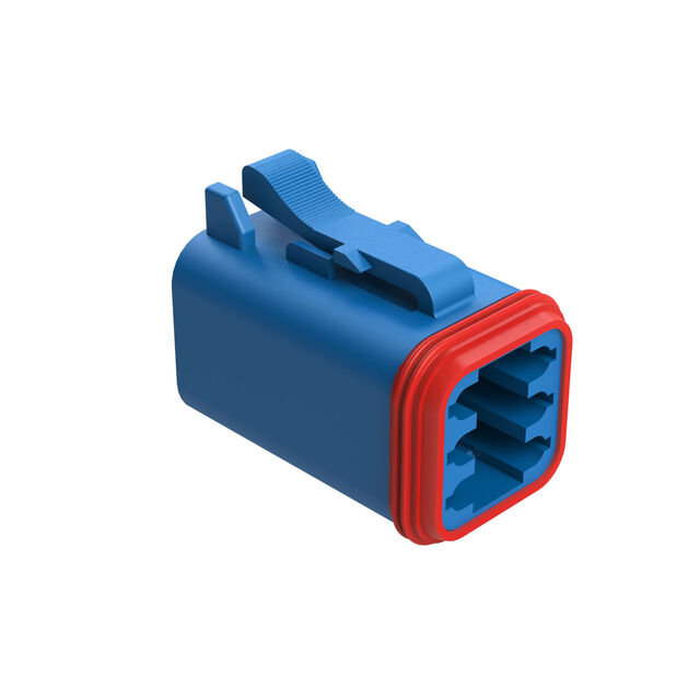 6-WAY PLUG, FEMALE CONNECTOR WIT