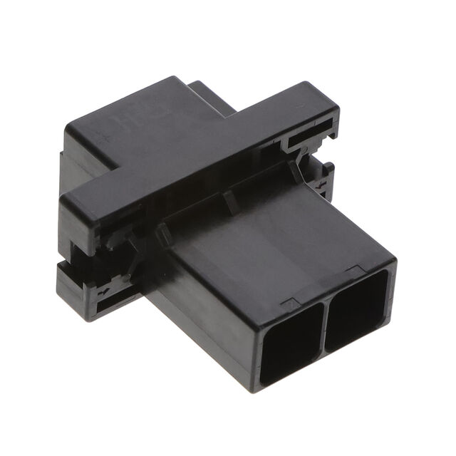 IN-LINE PLUG, 2 POS., 1 ROW, 10.