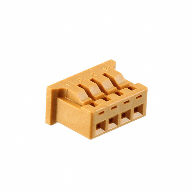CONN RCPT HSG 4POS 1.25MM