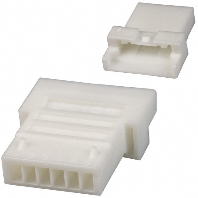 CONN PLUG HSG 6POS 2.00MM