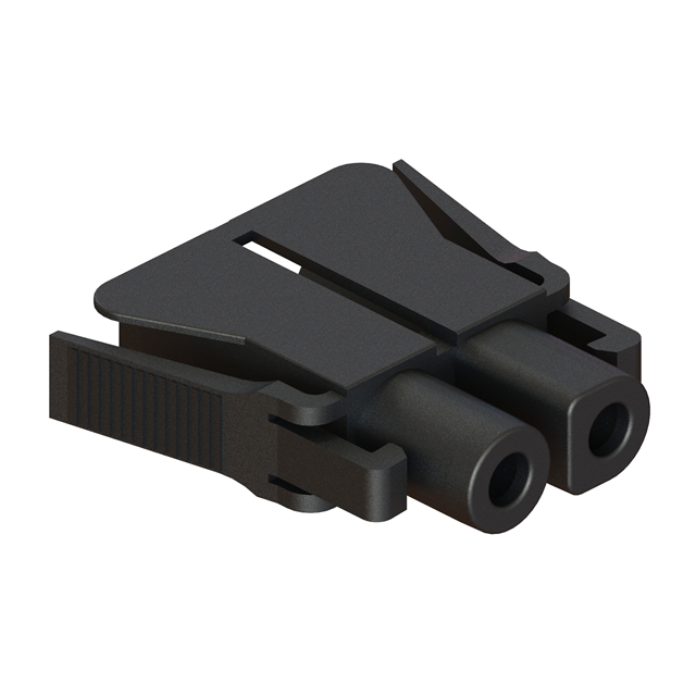 CONN PLUG HSG 2POS 11.10MM