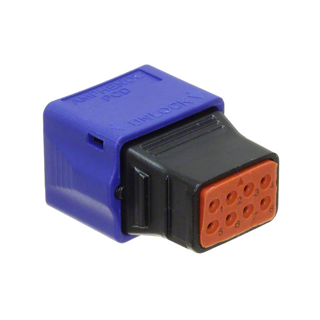 CONN PLUG HSG 8POS 22AWG