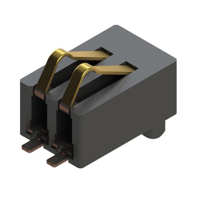 2 POS BATTERY 1.27MM PITCH