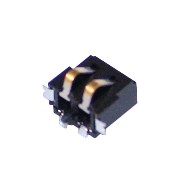 CONN SPRING BATTERY 2POS R/A SMD