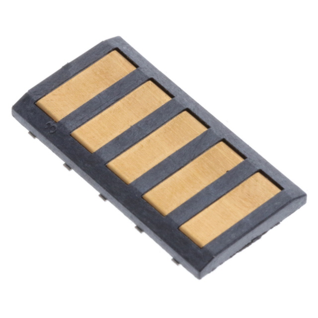 CONN SPRING BATTERY 5POS SMD