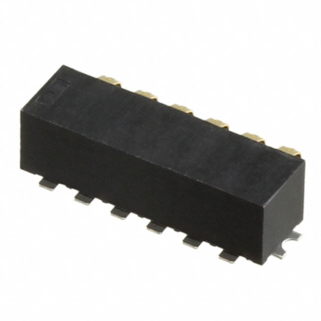 CONN SPRING BATTERY 6POS R/A SMD