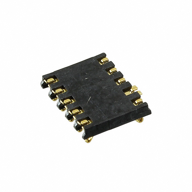 CONN SPRING MOD 10POS SMD