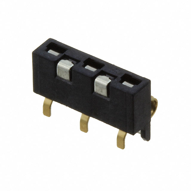 CONN SPRING BATTERY 3POS SMD