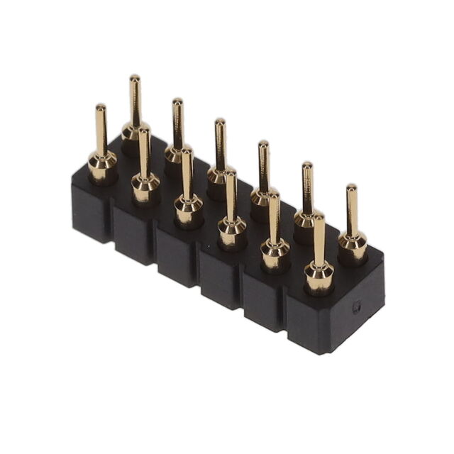 CONN SPRING TARGET 12POS PCB