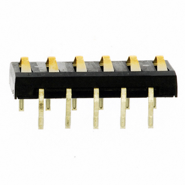 CONN SPRING MOD MALE 6POS PCB