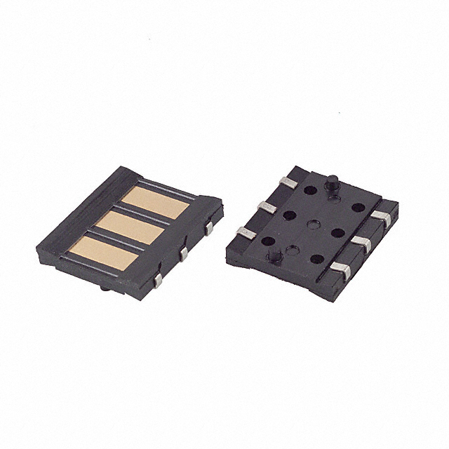 CONN SPRING MOD FEMALE 3POS SMD