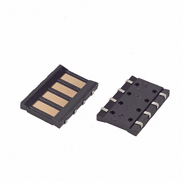 CONN SPRING MOD FEMALE 4POS SMD