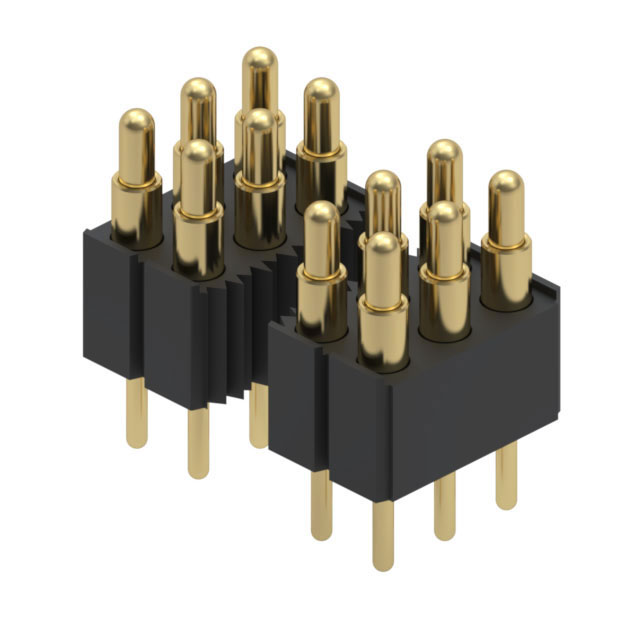 CONN SPRING PISTON 30POS PCB