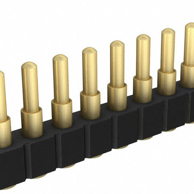 CONN SPRING PISTON 62POS SMD