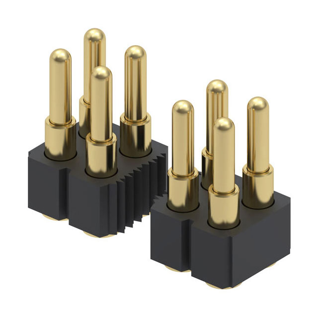 CONN SPRING PISTON 72POS SMD