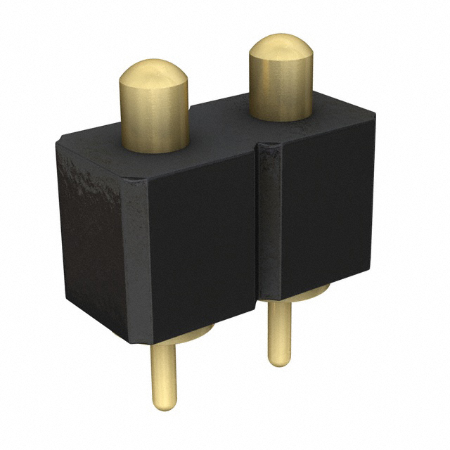 CONN SPRING PISTON 2POS PCB