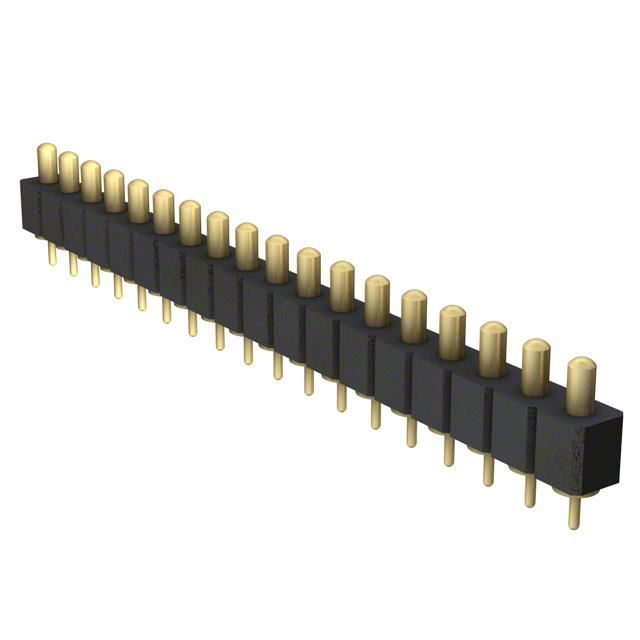 CONN SPRING PISTON 18POS PCB