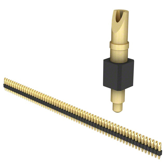 CONN SPRING PISTON 62POS SLD PCB