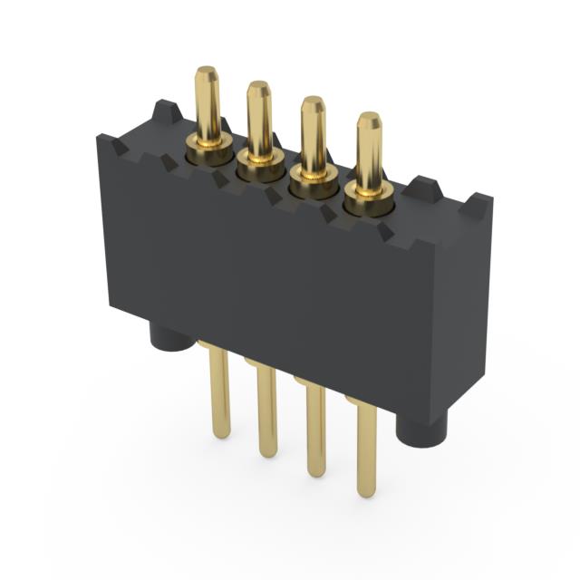 .050" PITCH SPRING-LOADED CONNEC
