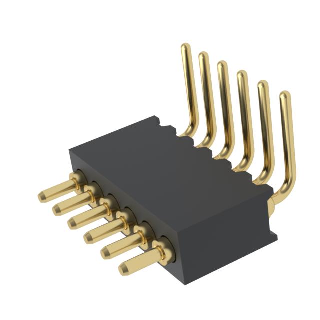 .050" PITCH RIGHT ANGLE, SPRING-