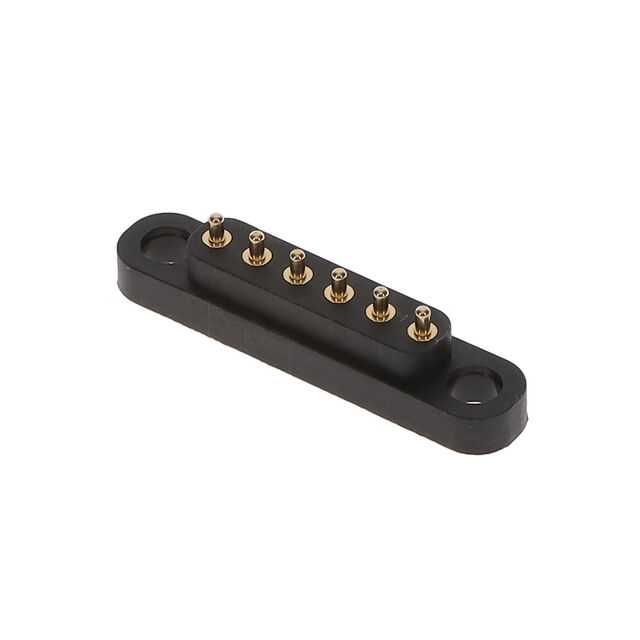 CONN SPRING PISTON 6POS SMD