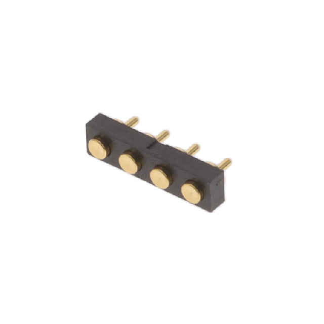 CONN PAD FOR SPRING PINS 1X4