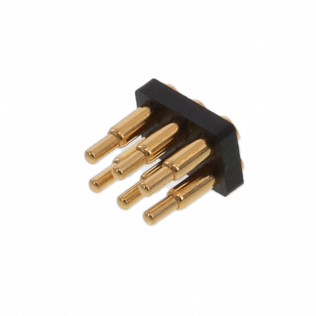 CONN SPRING PISTON 6POS SMD