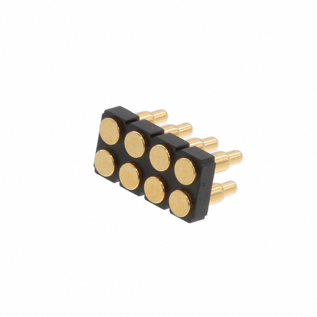 CONN SPRING PISTON 8POS SMD