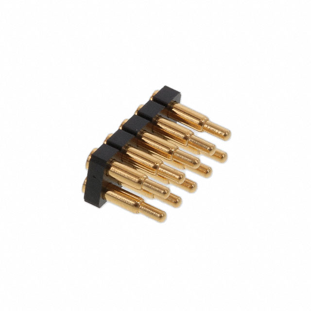 CONN SPRING PISTON 10POS SMD
