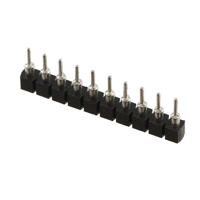 CONN SOCKET SIP 10POS GOLD