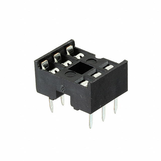 CONN IC DIP SOCKET 6POS TIN