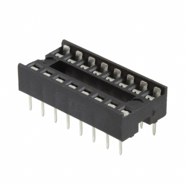 CONN IC DIP SOCKET 16POS TIN