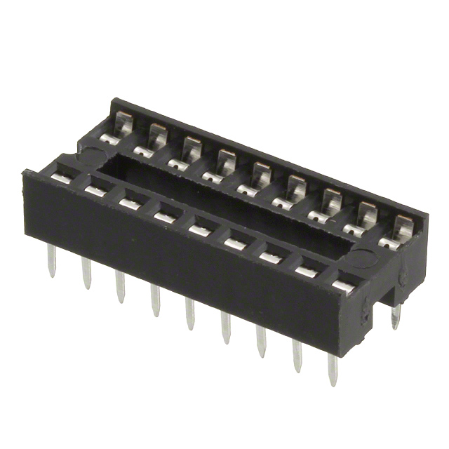 CONN IC DIP SOCKET 18POS TIN