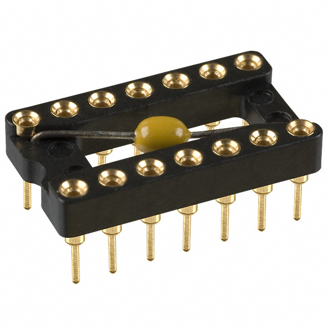 CONN IC DIP SOCKET 14POS GOLD