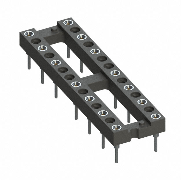 CONN IC DIP SOCKET 28POS GOLD