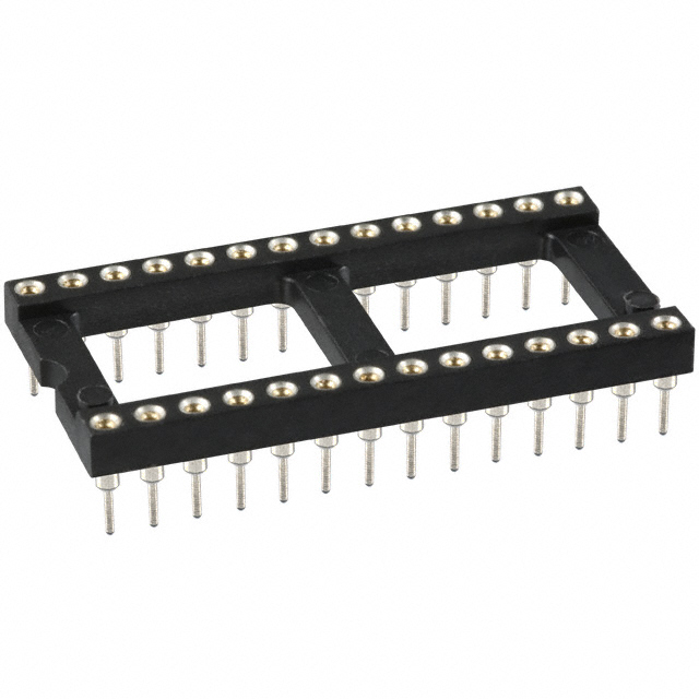CONN IC DIP SOCKET 28POS GOLD