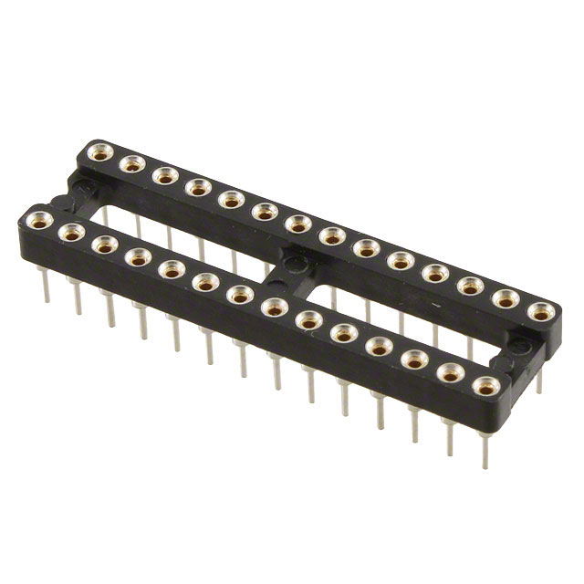 CONN IC DIP SOCKET 28POS GOLD