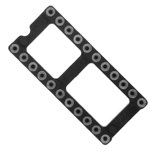 CONN IC DIP SOCKET 22POS GOLD