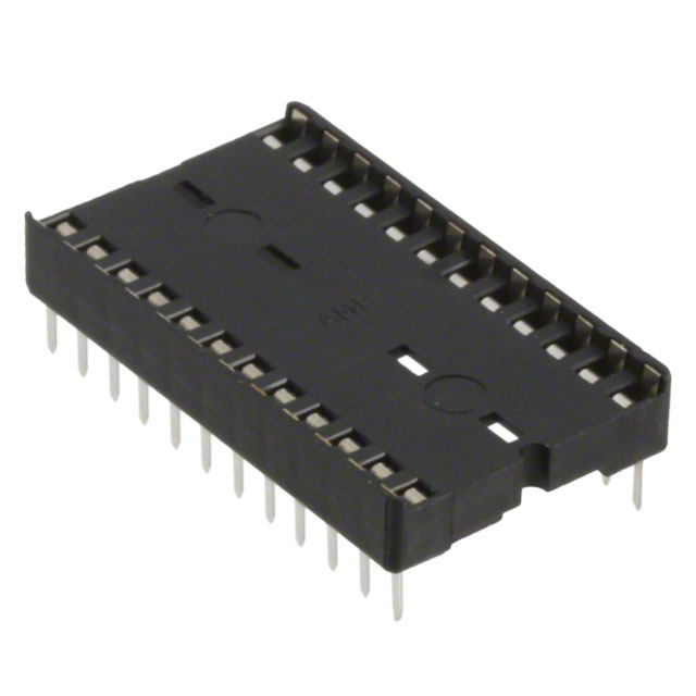 CONN IC DIP SOCKET 24POS GOLD