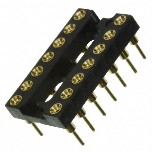 CONN IC DIP SOCKET 14POS GOLD