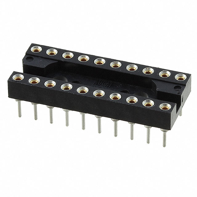 CONN IC DIP SOCKET 20POS GOLD